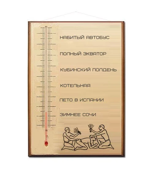Термометр для бани